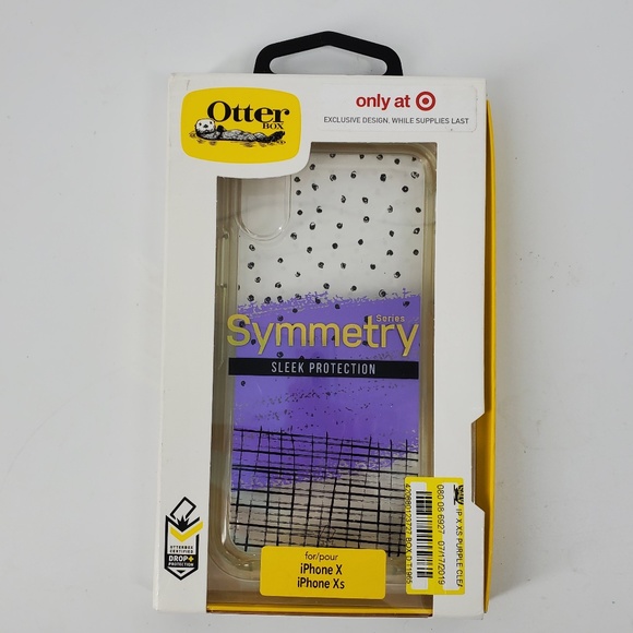 OtterBox Accessories - OtterBox SYMMETRY Series Sleek Protection Case For iPhone X and Xs - Purple Haze